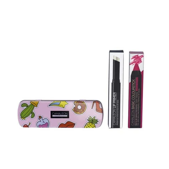 Camaleon Cosmetics Pack Fijación & Color Cereza 3uds