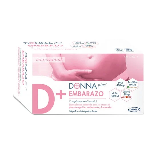 Donna Plus+ Gravidanza 30 Perle + 30 Capsule Rigide