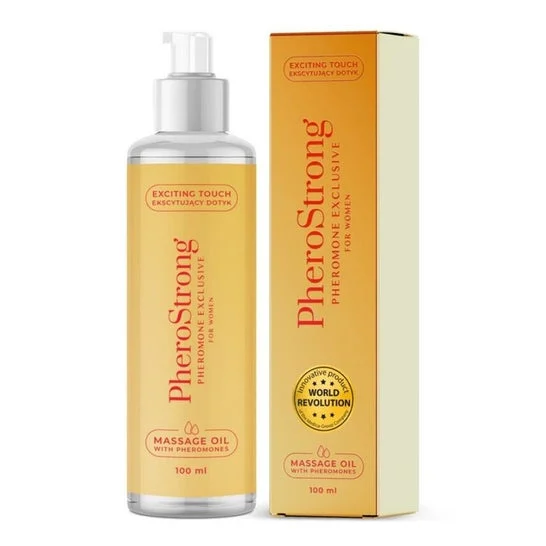 PheroStrong Pheromone Exclusive For Women Massage Oil 100ml