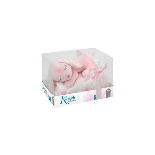 Kiokids Set Manta + Peluche Rosa