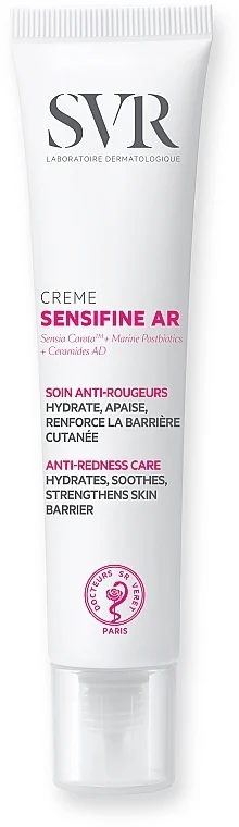 Crema viso anti-arrossamento intensivamente idratante e lenitiva per pelli con couperose