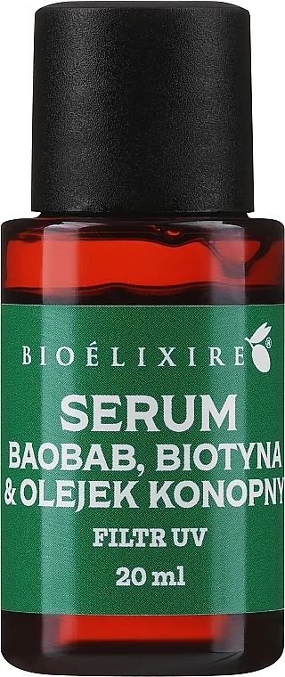 Siero per capelli a media e alta porosità alla canapa e baobab