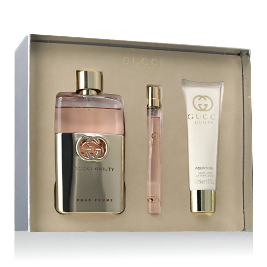 Gucci Guilty Pour Femme EDT 90 ml + EDT MINI 10 ml + Latte corpo 50 ml