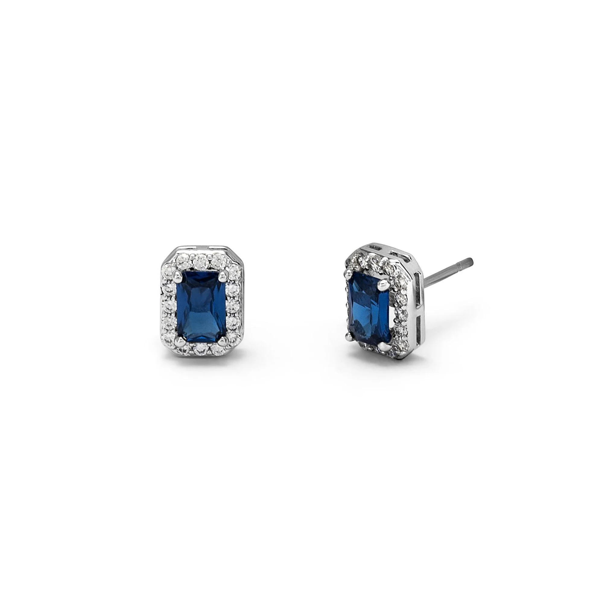 VERAMÉ Orecchini Anastasia Argento Blu