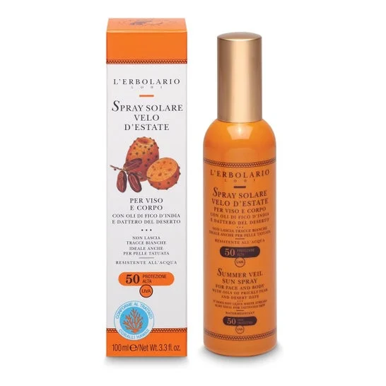 L'Erbolario Solar Spf50 Velo Invisible Spray 100 ml