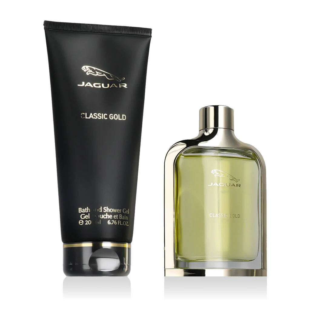 Jaguar Classic Gold EDT 100 ml + gel doccia 200 ml
