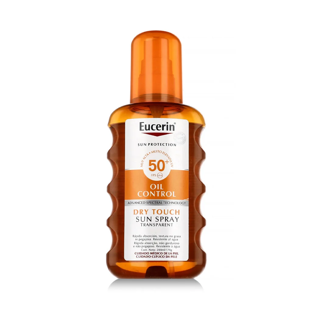 Eucerin Sun Protection Oil Control Dry Touch Sun Spray Transparent SPF 50+ 200 ml