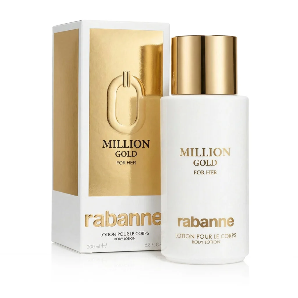 Rabanne Million Gold For Her Latte per il corpo (donna) 200 ml