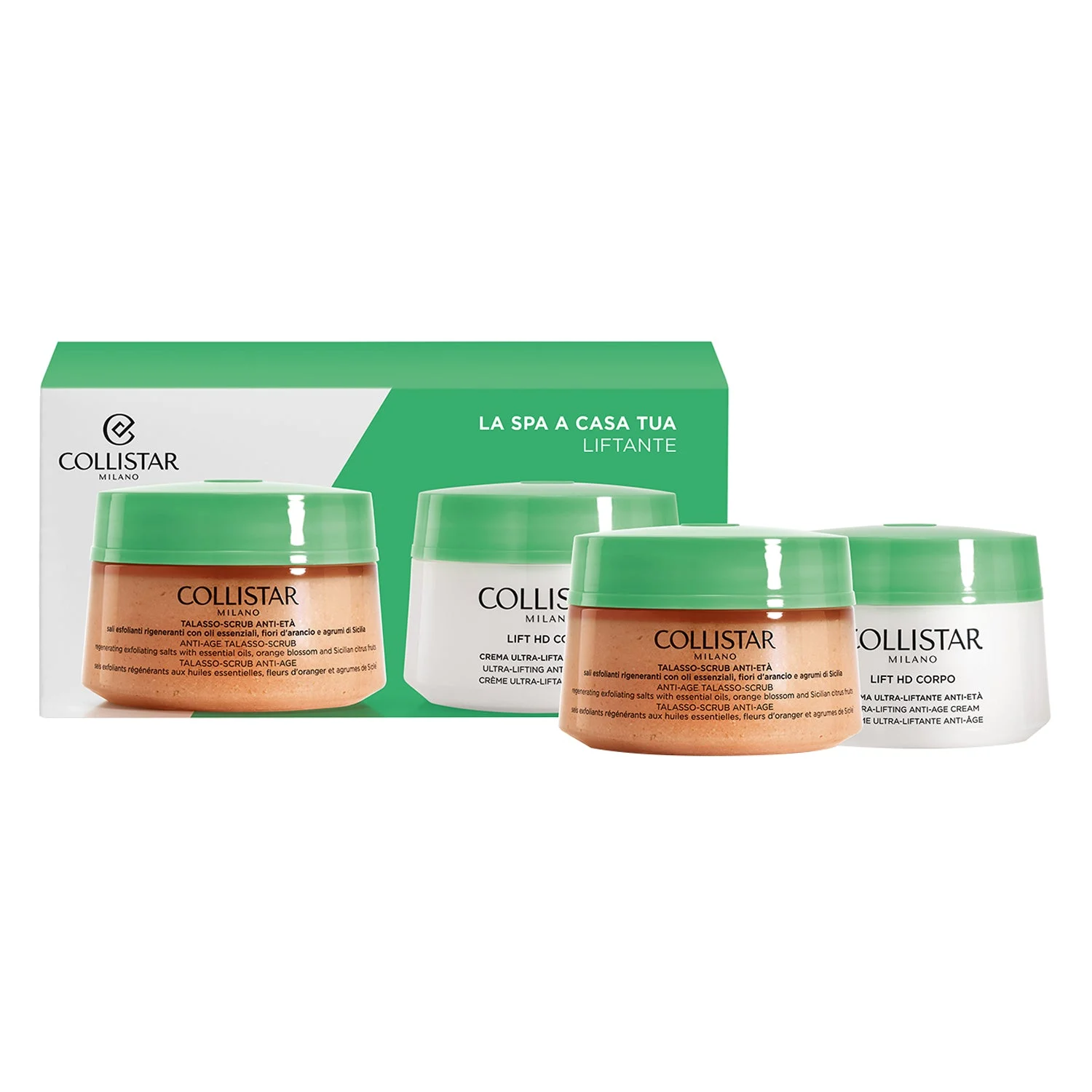 Collistar Cofanetto Corpo La Spa A Casa Tua - Routine Corpo Liftante 200 ml