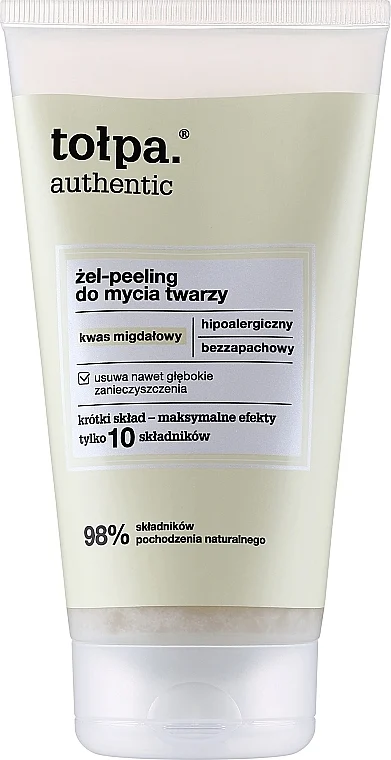 Gel-peeling detergente viso con acido mandelico