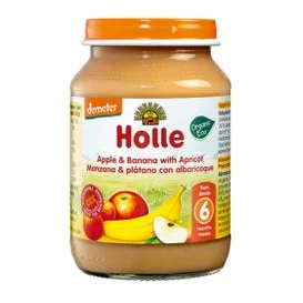 Holle Potito Manzana Albicocca Platano Potito Manzana Albicocca
