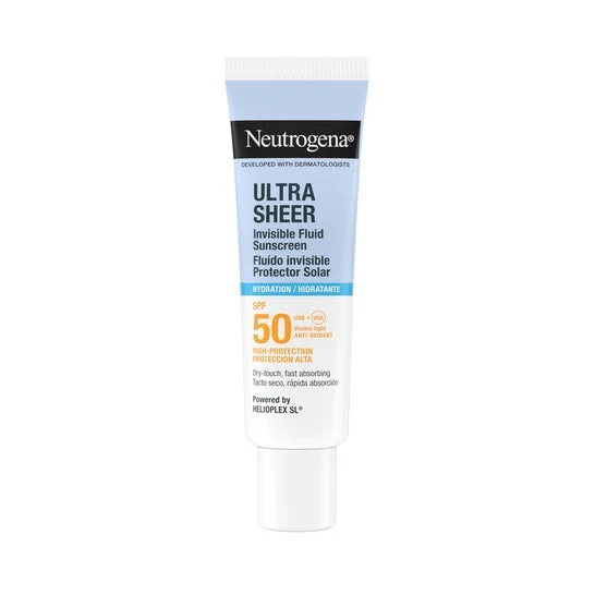 Neutrogena Ultra Sheer Fluid Invisible Spf50 Hidratación 50 ml