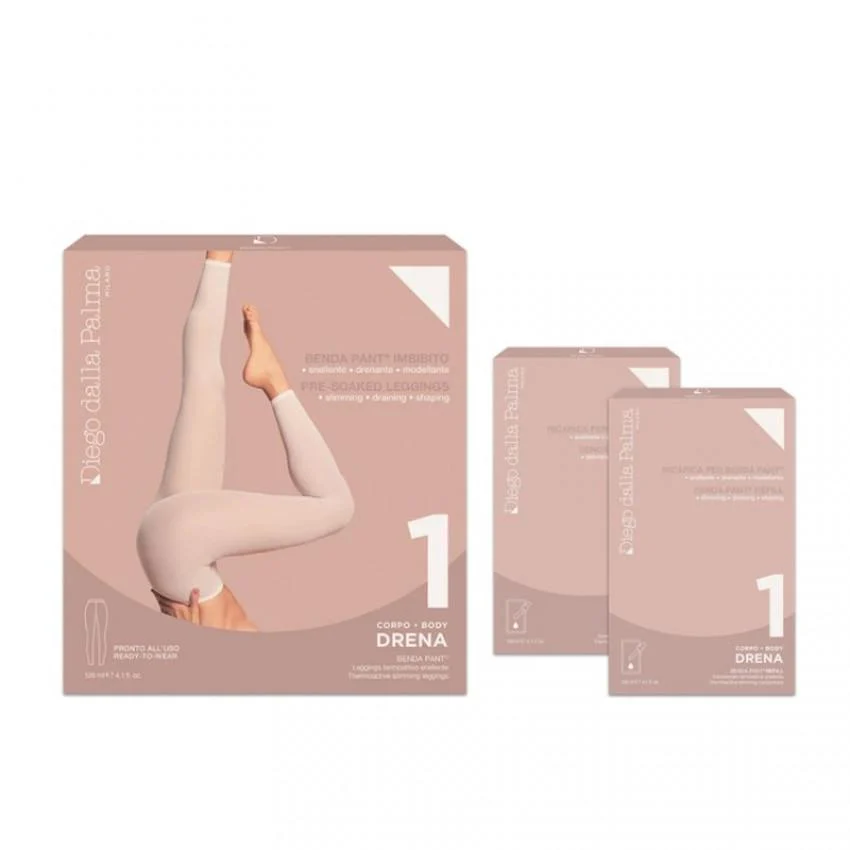 The Body Trainer - 1. Tripack Drena Benda Pant + Ricariche