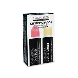 Kit Camaleon Lip Balm + Scrub labbra alla fragola 4g