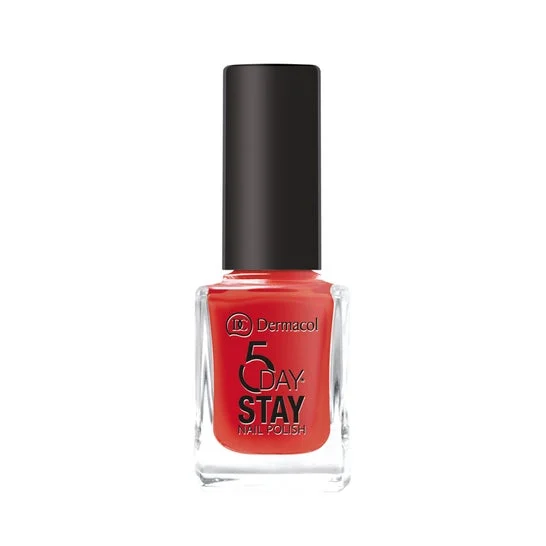 Dermacol 5 Days Stay Nail Polish 21 Monroe Red 11ml