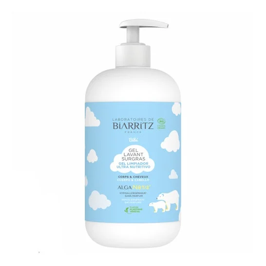 Laboratoires de Biarritz Bebé Gel Limpiador Surgras Alga N 500ml