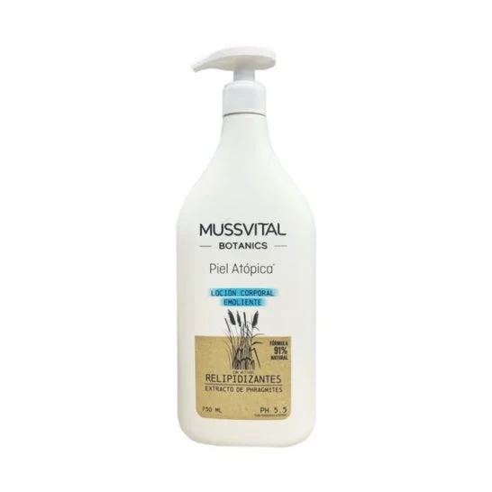 Mussvital Essentials Botanics Loción Corporal Piel Atópica 750ml