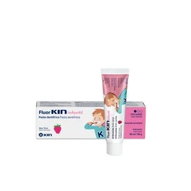 Dentifricio alla fragola per bambini Fluor-Kin 50ml