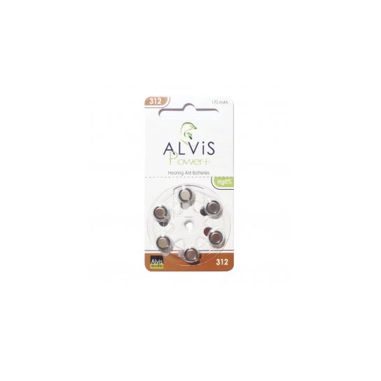 Alvis Batteria per Apparecchi Acustici Za312 6unitá