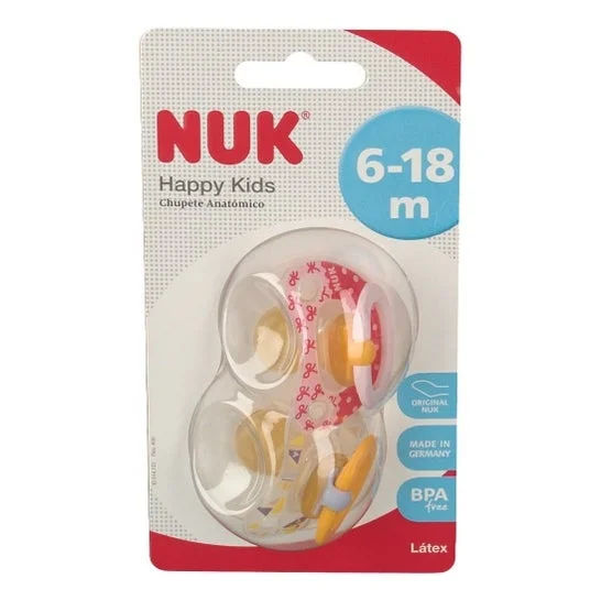 Succhietto Nuk™ Anatomico con capezzolo in lattice