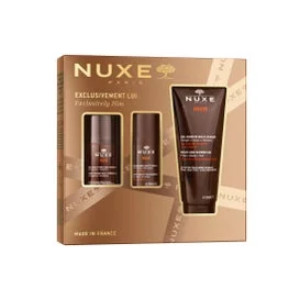 Nuxe Cofre Exclusivo Para Hombres - Gel Hidratante + Desodorante + Gel De Ducha