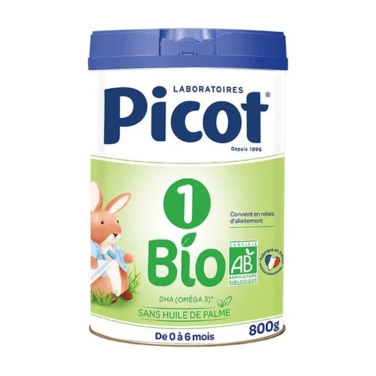 Picot Latte biologico per neonati 1 Età 800g