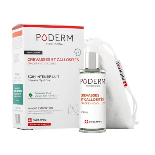 Poderm Set Serum Grietas y Callos 75ml + Calcetines