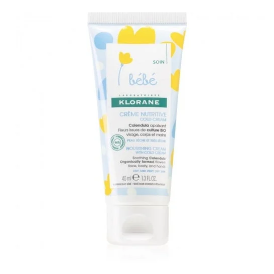 Klorane Bébé crema fredda nutriente 40ml