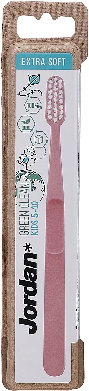 Spazzolino da denti per bambini da 5-10 anni, extra morbido, rosa