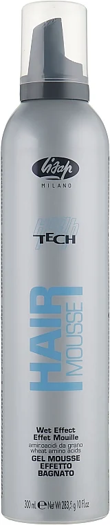 Gel mousse capelli, effetto bagnato