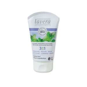 LAVERA 3 in 1 Detergente Peeling Maschera