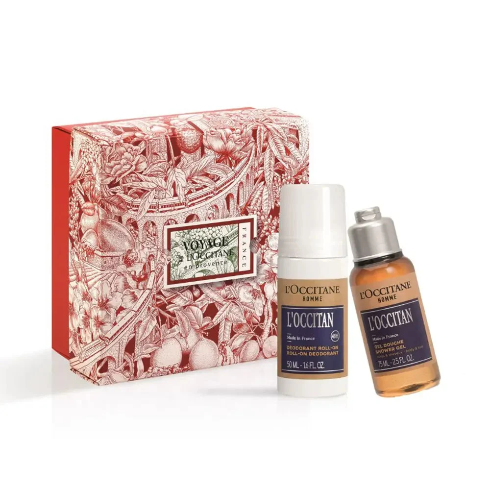 L'occitane Kit Custodia per rasatura 2 pezzi