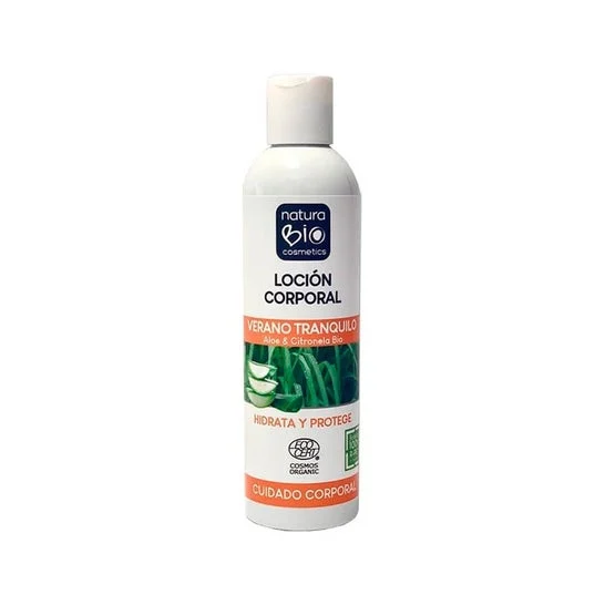 NaturaBIO Cosmetics Lozione Corpo Estate Tranquilla Citronella Bio 250ml