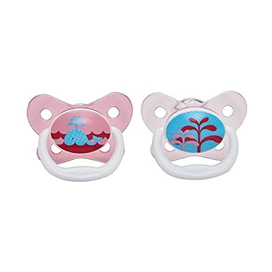 Dr Brown's Chupete Prevent Mariposa 0 a 6 Meses Rosa 2uds