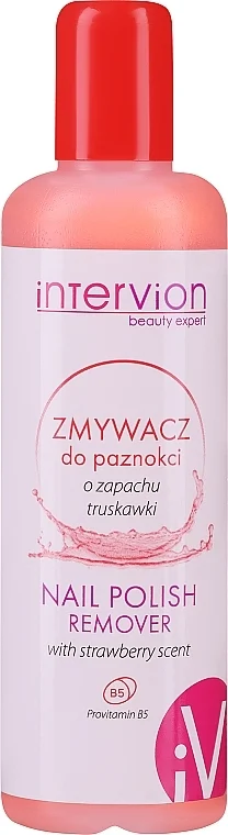 Solvente per smalto unghie "Fragola e vitamina B5"