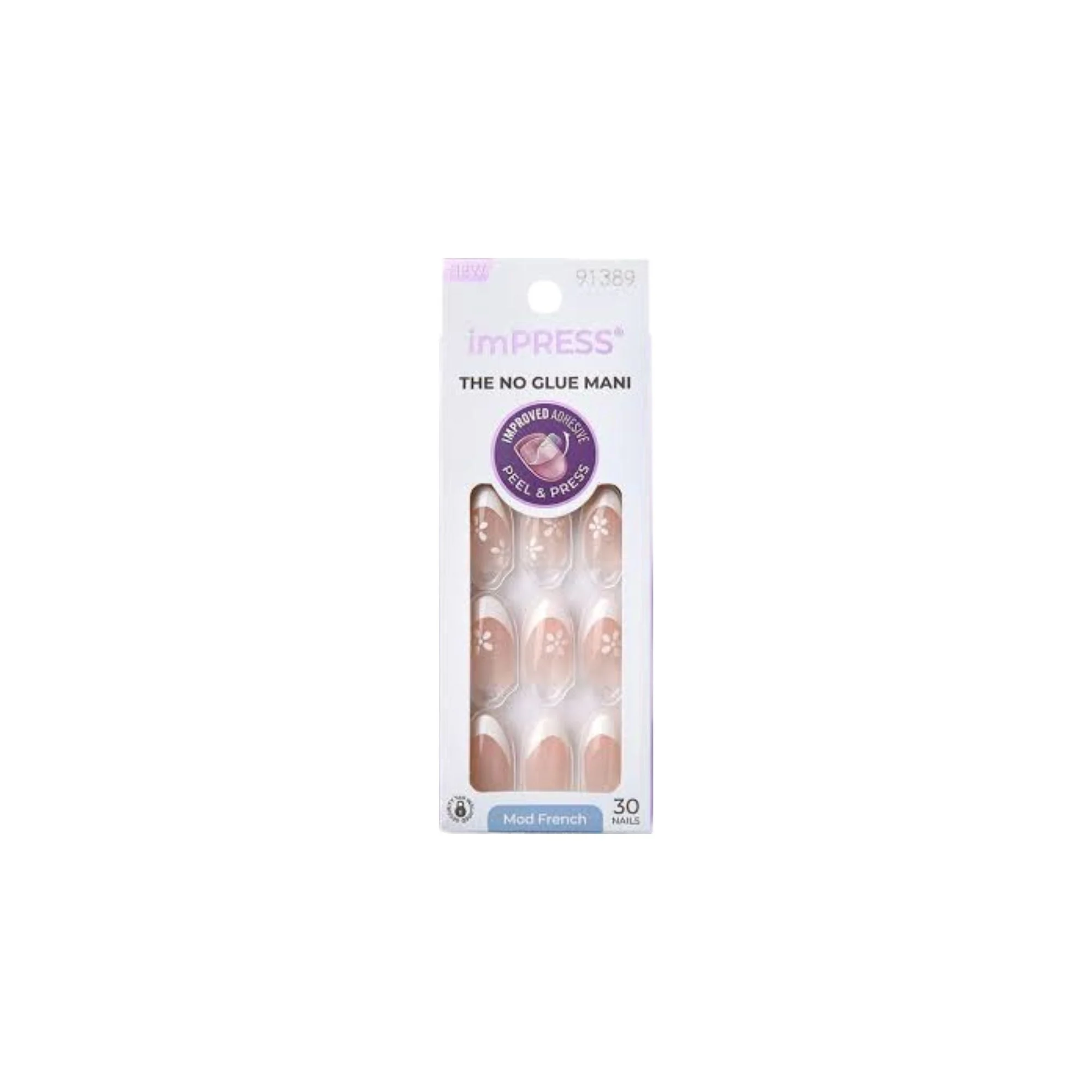 ImPRESS Unghie - Fearless - adesivi 30 pezzi