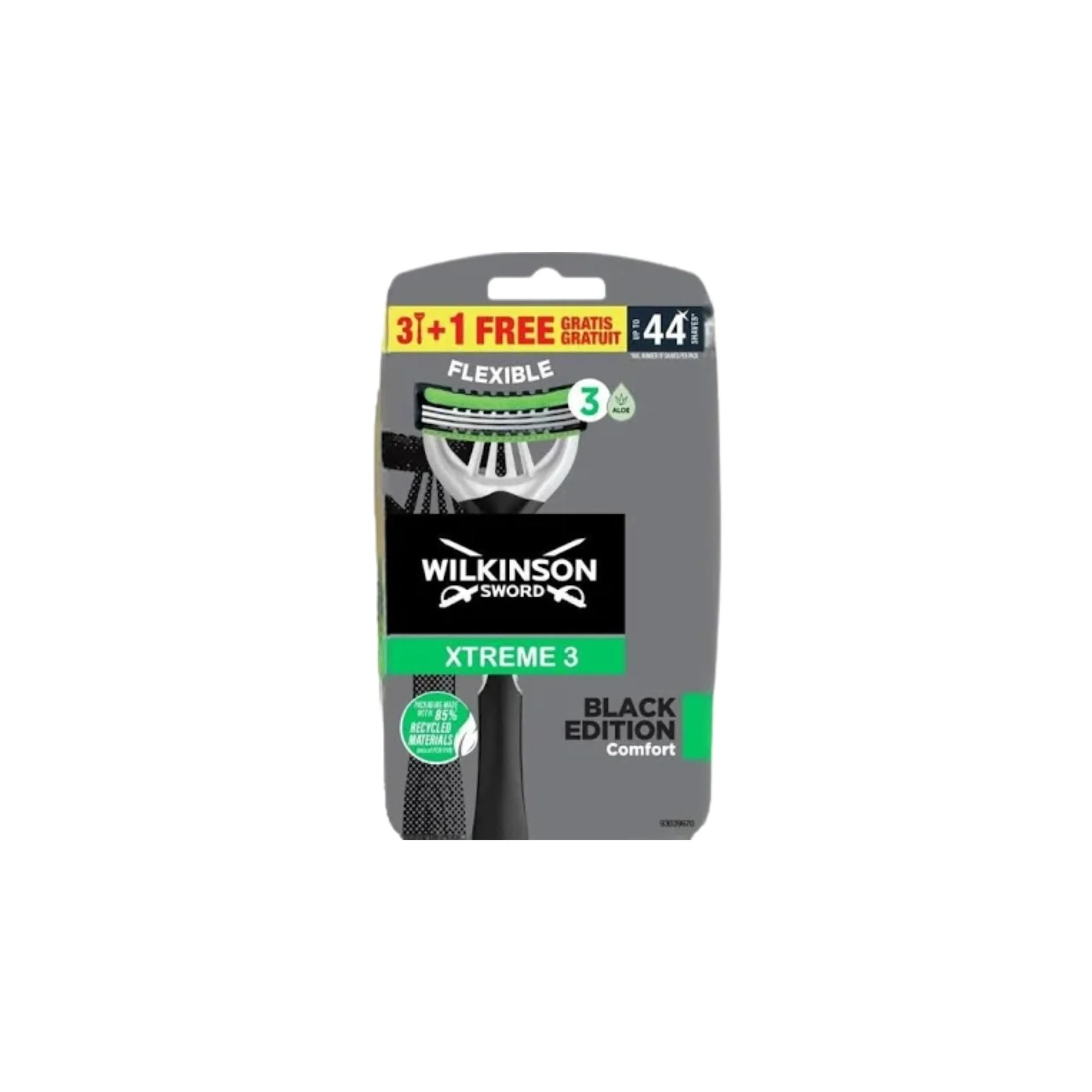Wilkinson sword Xtreme 3 Black Edition Comfort ( 4 pezzi )