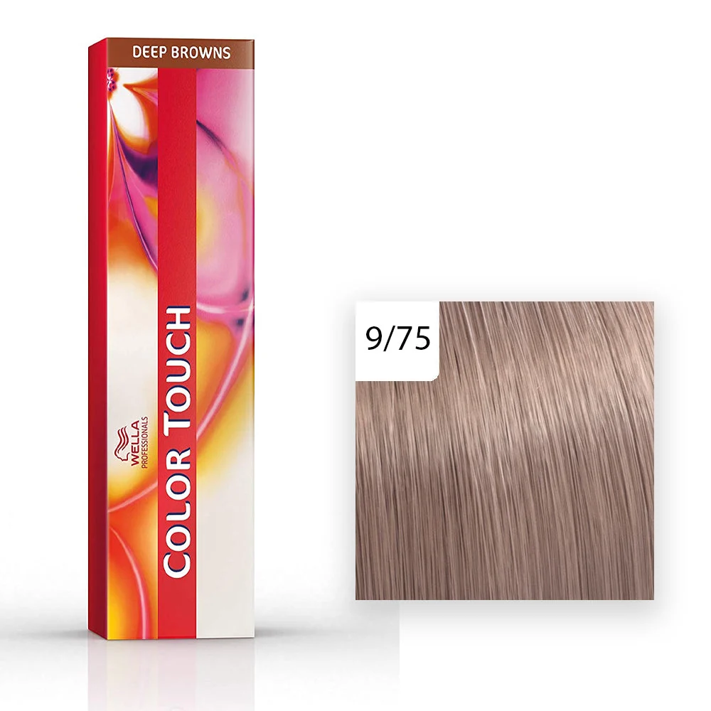 Wella Colore Touch Tinta Intensiva 9/75 Biondo Chiaro Marrone Mogano