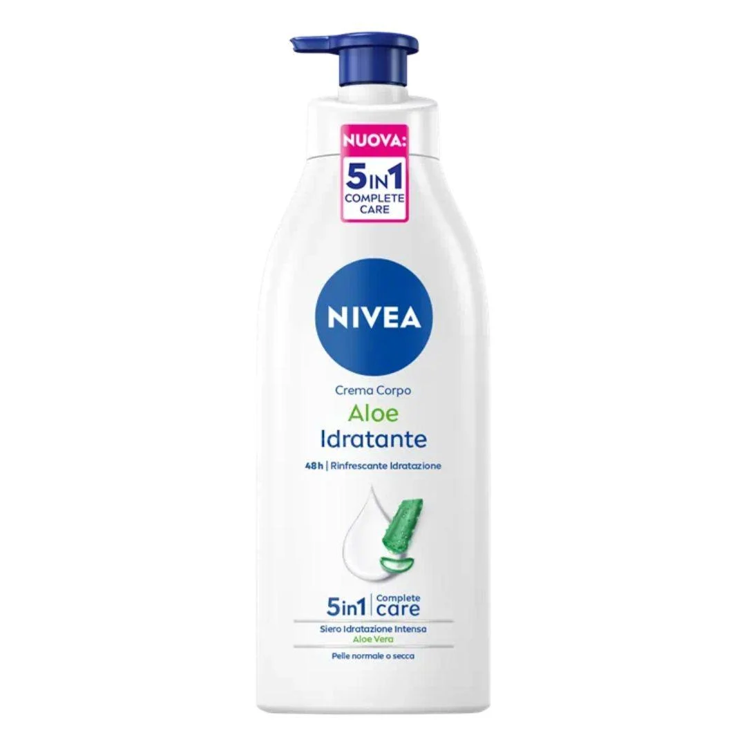 Crema Corpo Aloe Idratante Pump