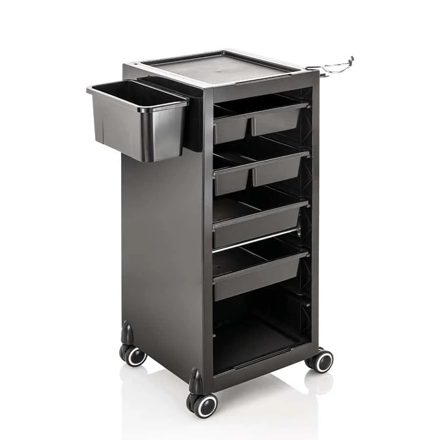 Carrello da Parrucchiere Porta Oggetti Xanitalia New York Sky con 5 Cassetti