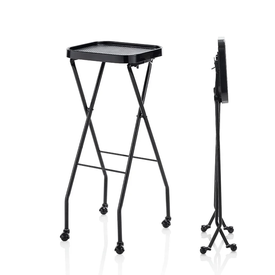 Ripiano pieghevole per parrucchiere porta oggetti salva spazio Foldable Butler
