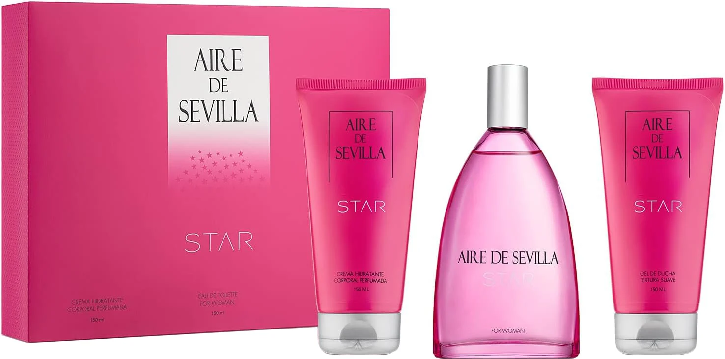 Instituto Español Aire De Sevilla Star Edt Spray 150ml Set 3 pezzi