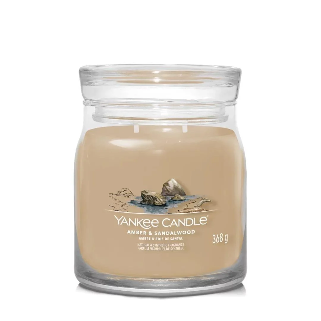 Jar Candles Signature Amber & Sandalwood