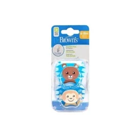 Dr Brown's Ciuccio Silicone Prevent Classic Boy 6-12M T2 1 Unità