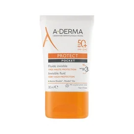 A-Derma Protect SPF50+ Fluido Invisible Pocket 30ml
