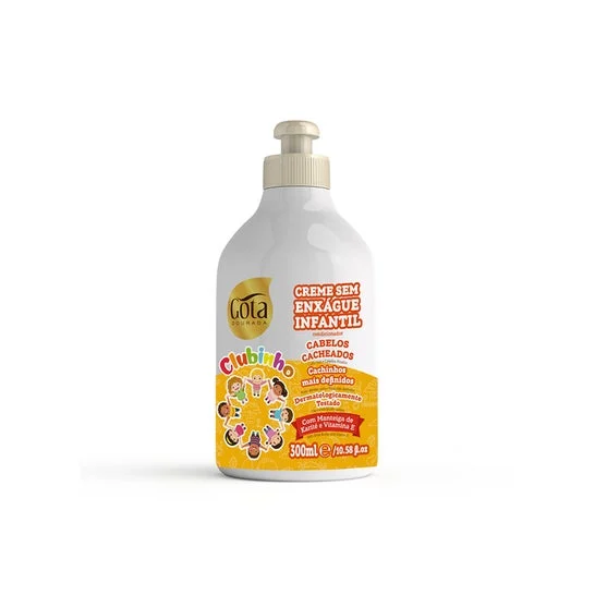 Gota Dourada Kids Clubinho Crema de Peinar Cabello Rizado 300ml