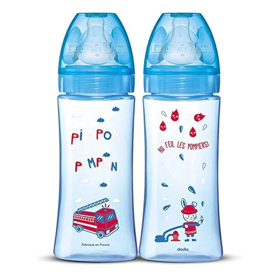 Bottiglie Dodie Anti-Colic +6m Blu 2x330ml