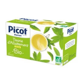 Picot Picot Picot Mummia Picot Verbena Allattamento al seno Tè alle erbe 20 bustine