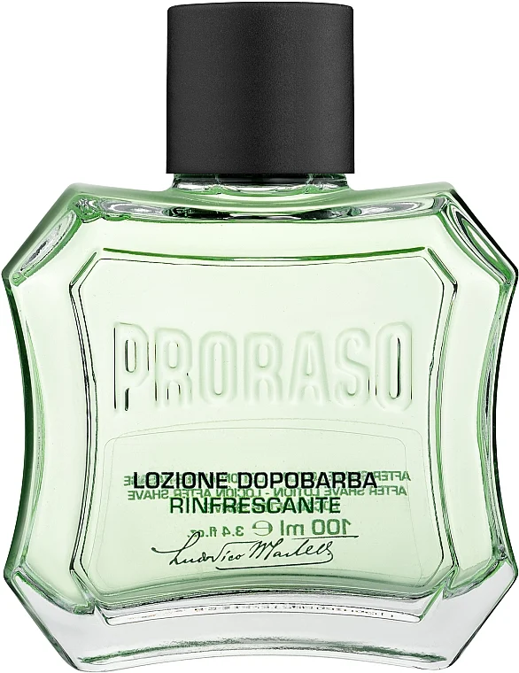Lozione dopobarba con mentolo ed eucalipto