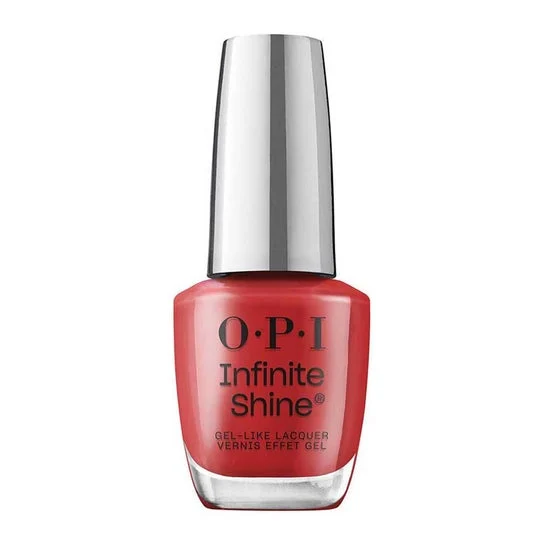 Opi Infinite Shine Larga Duración Efecto Gel Big Apple Red 15ml